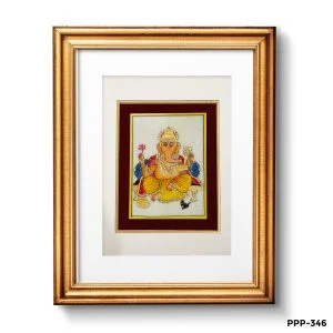 Marble Painting Of Lord Ganesha