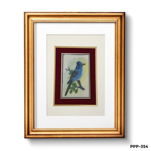 Marble Painting Of Bird