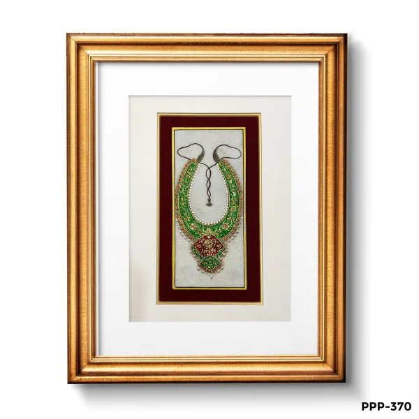 Marble Painting Of Necklace