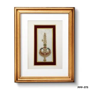 Marble Painting Of Hair Accessory