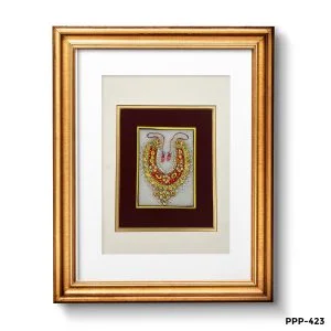 Marble Painting Of Necklace
