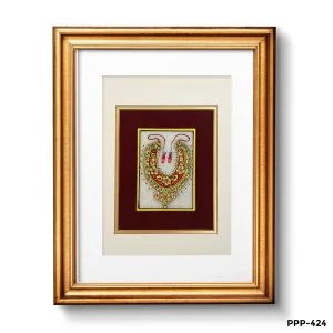 Marble Painting Of Necklace