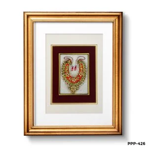 Marble Painting Of Necklace