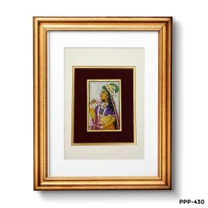 Marble Painting Of Rajasthani Queen