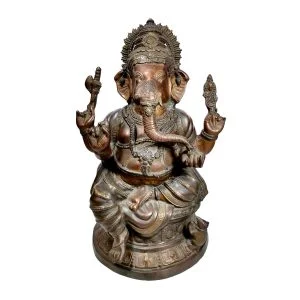 Very Intricate Figurine Of Lord Ganesha
