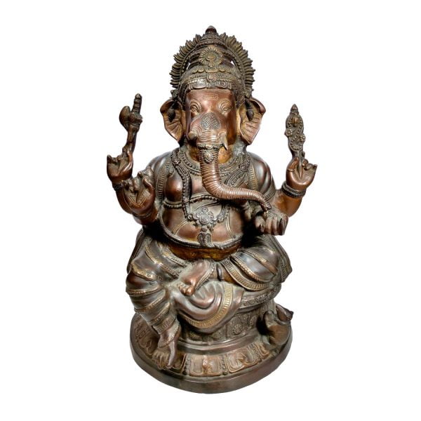 Very Intricate Figurine Of Lord Ganesha